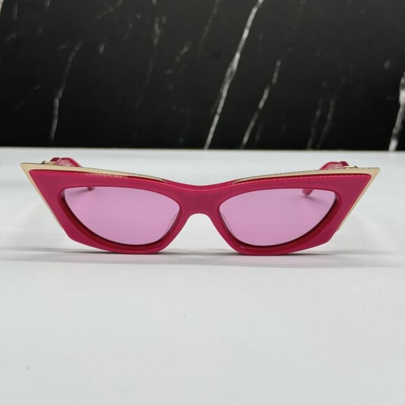 NEW V-GOLDCUT VLS-113C VALENTINO SUNGLASSES PINK CAT EYE EYEWEAR VALENTINO main image 5